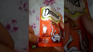 Отзыв кошачих подушечек Dreamies (дримис)