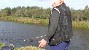 Рыбалка на реке Луга в деревне Хилок