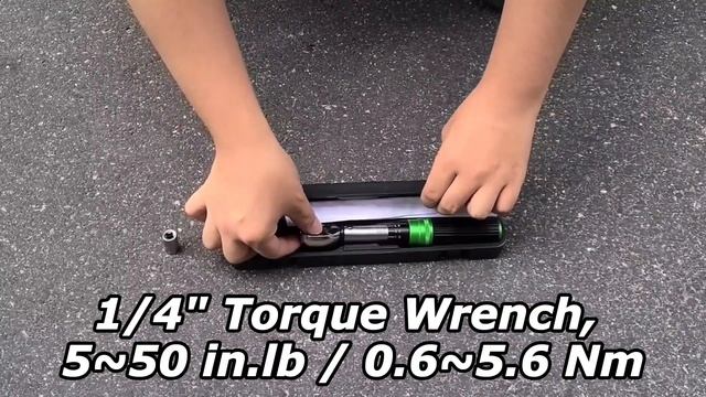RebarTech 1/4" Torque Wrench, 5~50 in.lb / 0.6~5.6 Nm #repair #tools #wrench смотреть онлайн