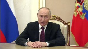 Владимир Путин. Видеообращение по случаю Дня спасателя 27 декабря 2024 года.