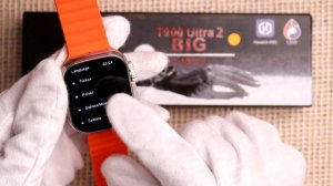 How To Smart Watch T900 Ultra 2 Change Language