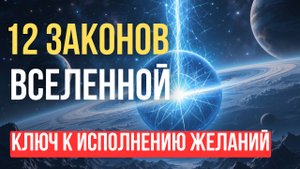 Только 1% Людей Знают Эти Законы Вселенной И ЛЕГКО ПОЛУЧАЮТ ВСЁ ЖЕЛАЕМОЕ!