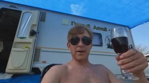 60 ч. Жизнь в караване. Тент вместо палатки для каравана