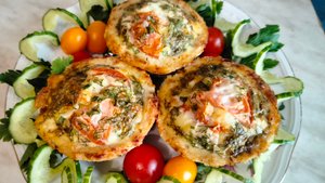 Шикарное праздничное блюдо или горячая закуска.