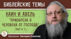 Каин и Авель. 1. Приобрела я человека от Господа (Быт. 4-1)