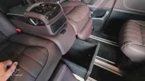 Комфортный задний диван в Mercedes Benz v class w447