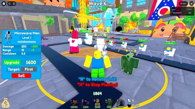 НОВЫЙ СМЕШНОЙ ИВЕНТ В ЧЕСТЬ 1 АПРЕЛЯ В TOILET TOWER DEFENSE РОБЛОКС | ROBLOX! смотреть онлайн