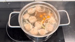 СУП С КУРИНЫМИ ФРИКАДЕЛЬКАМИ И С ВЕРМИШЕЛЬ, ПОЛУЧАЕТСЯ ОЧЕНЬ ВКУСНО И ПОЛЕЗНО