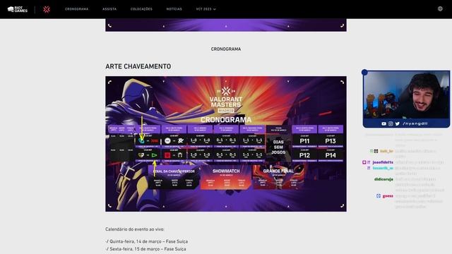 NYANG REAGE E ANALISA O CALENDÁRIO DO MASTERS MADRID - COMO SERÁ O FORMATO? смотреть онлайн