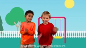 French for Kids:  French Positional Words – "LA DANSE DES MAINS" (Whistlefritz)