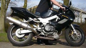 My honda vtr1000f firestorm with two brothers exhaust