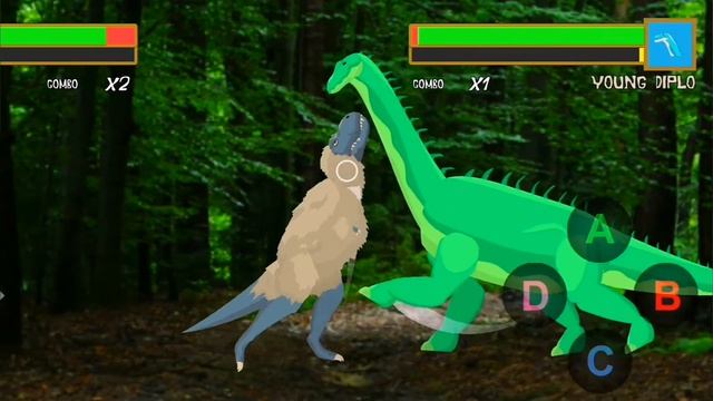 Trex vs Diplodocus - Fight Dinosaurs