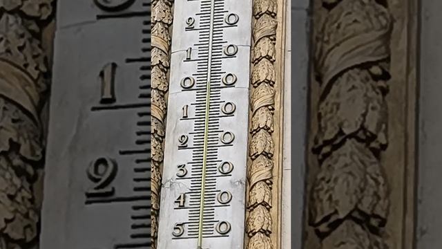 Уличный Царь-термометр. Установлен к 800-летию города Москвы!)