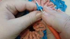 Один из способов соединения Бабушкиных квадратов