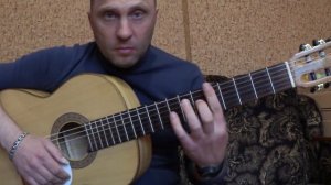 ЦОЙ-Звезда по имени солнце.Простой бой на гитаре