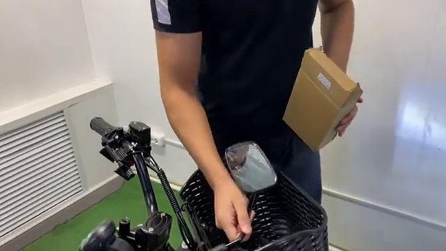 Электровелосипед Monster для курьера 60V/21Ah смотреть онлайн