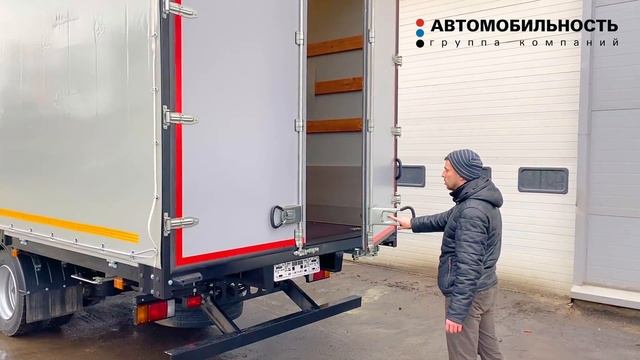 Бортовая платформа ISUZU FSR34 - для тяжелых и объемных грузов + Тент