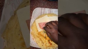 How I made my chicken,hotdog and egg wrap