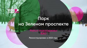 Зимняя прогулка по Парку на Зеленом проспекте