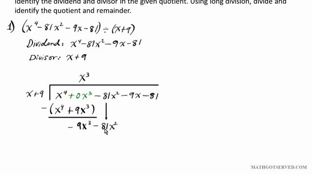 Precalculus How to divide polynomials using Long Division  2 3 remainder factor synthetic