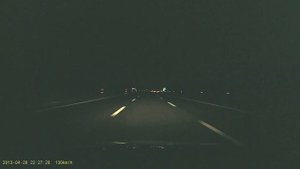 BlackVue DR400G-HD II ночь (ближний свет - галоген)