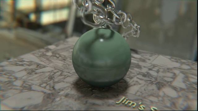 BLENDER 2.63 FALLING CHROME CHAIN 3D Jim's Studio смотреть онлайн