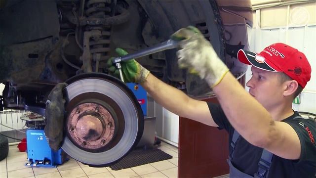 Замена наконечника рулевой тяги