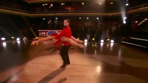 Paige VanZant and Mark Ballas Salsa/Jive Fusion (Week 10) | Dancing With The Stars