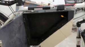 Самодельный короб для батарейки электровелосипеда ч.2