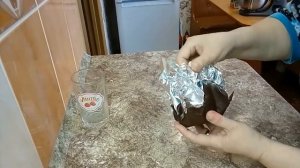 Шоколадная ваза с шоколадными полусферами!