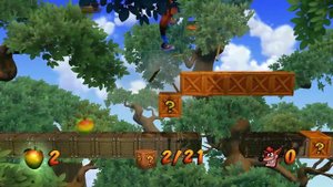 Crash Bandicoot 1 Rolling Stones 100% ящиков / boxes