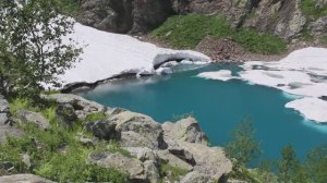 Турье озеро в Домбае