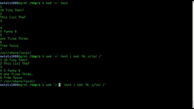 SED - 2013.SED Numbering Lines in a File Linux Shell Tutorial BASH смотреть онлайн