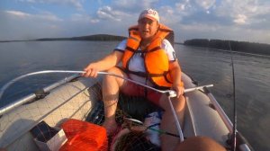 Рыбалка Верхне-Сысертское водохранилище. Ловля щуки на троллинг.23 августа 2021г.2 часа рыбалки.Жара