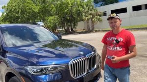 Готова к Продаже BMW X7 2021 ! С кучей Опций ! Не битая и в Родной Краске ! Авто из США ! Флорида 56