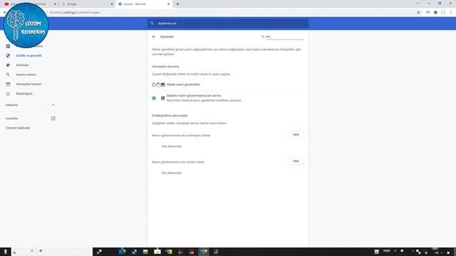 Google Chrome Resimler Gözükmüyor Sorunu Çözümü смотреть онлайн
