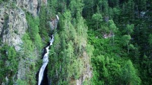 Малый Уларский водопад.