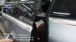 Доводчики дверей Mercedes C-class W205 установка под ключ