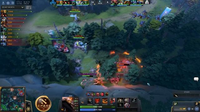 Alliance vs Cloud 9 [Game 2] Dota 2 Asia Championships 2017 - Dota Highlights смотреть онлайн