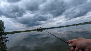 Ловля Карася. Мормышинг. Карась на Спиннинг. Рыбалка на пруду.