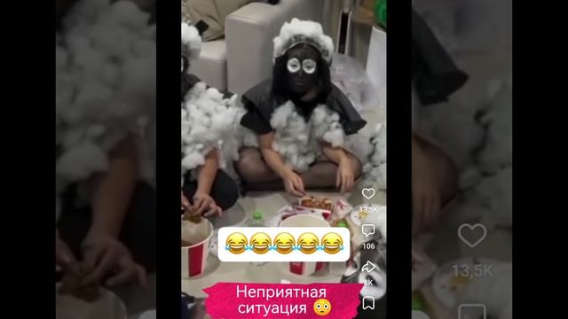 Аниматор на детском празднике похоже перепутал краску 🤦♂️😱