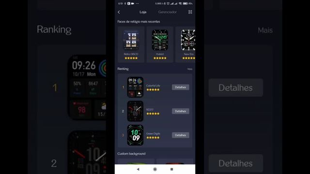 #amazitgts2 #watchface #aplicativo Aplicativo pra trocar  watch faces do Amazit GTS 2