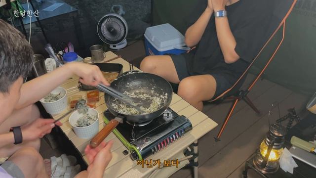[4K] 캠핑장 데크에서 추락했어요 | 7월 백패킹