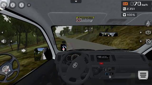 MOD BUSSID review - Toyota Hiace 2015 (MOD DETAILED)