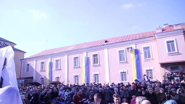 Открытие памятника Шевченко в Виннице 1