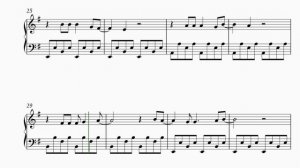 С. Кузнецов, Ю. Шатунов "Седая ночь" (ноты для фортепиано)