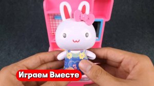Готовим вместе с Хеллоу Китти 😺 Играем с Зайчиком ! Видео для детей