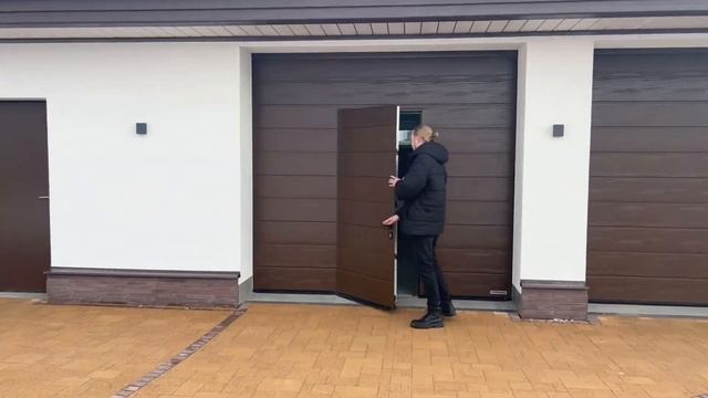 Гараж на два машиноместа наш вариант. пгс78.