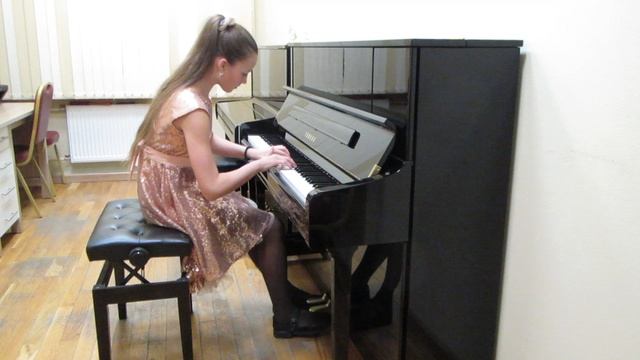 Р. Глиэр. Прелюдия Ре бемоль мажор. Исполняет Гридасова Вера, 5 класс