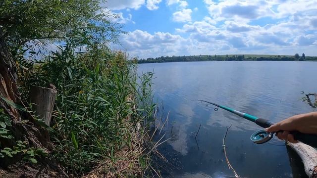 Ендуро🏍️ - рибалка 🎣. ЛОВЛЯ ЧЕРВОНОПІРКИ🐟 та ЛІНЯ🐟 🤗😉😎.